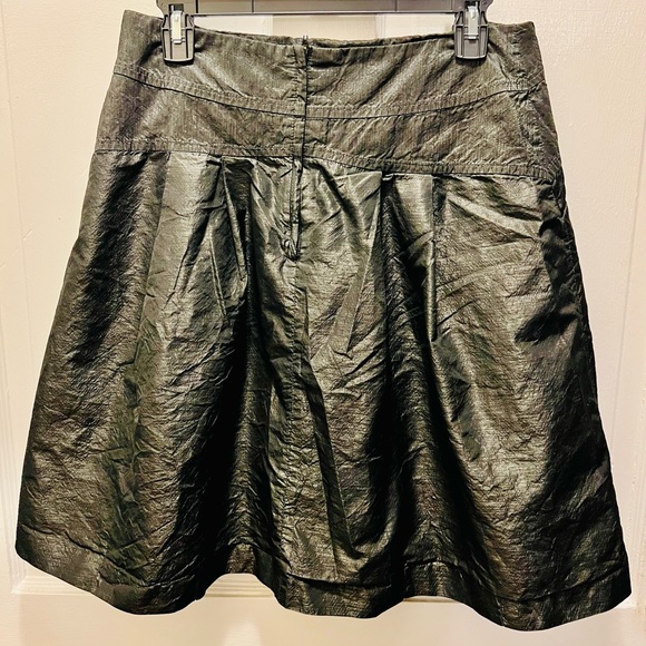 Cue Australia Black Metallic Skirt Size:12 - Picture 2 of 3